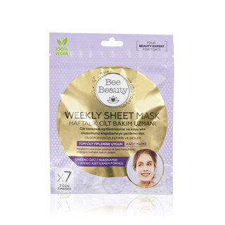 Bee Beauty Weekly 7 Sheet Face Mask to your daily care