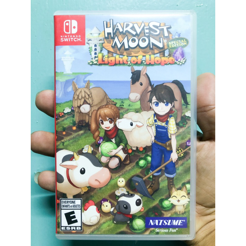 แผ่นเกมส์ Nintendo Switch : Harvest Moon Light Of Hope (มือ2) (มือสอง)