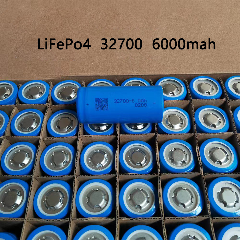 【ราคา 1ก้อน】ใหม่ แบตเตอรี่ LiFePO4 32700 3.2V 6000mAh ลิเธียมฟอสเฟต 32700(32650)