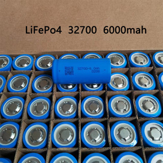 【ราคา 1ก้อน】แบตเตอรี่ LiFePO4 32700 3.2V 6000mAh ลิเธียมฟอสเฟต 32700(32650)