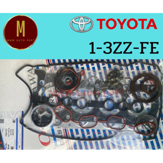 ประเก็นชุดใหญ่ TOYOTA 1-3ZZ-FE ZZE10 ALTIS DOHC 16V 16,1.8ประเก็นฝาสูบเหล็ก(80.0MM)