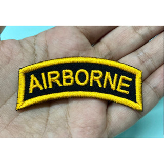 AIRBORNE อาร์มโค้งAIRBORNE ป้ายโค้งAIRBORNE