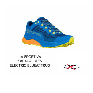 LA SPORTIVA KARACAL MEN ELECTRIC BLUE - รองเท้าวิ่งเทรลผู้ชาย