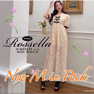 FLAT2112 ROSELLA JUMPSUIT WITH MINI POUCH size M🌷🌷🌷ของใหม่ New in Pack