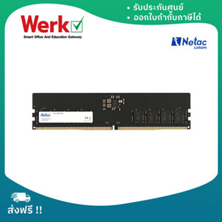 Netac Basic DDR5-4800 U-DIMM 16GB (NTBSD5P48SP-16) DRAM for Desktop PC (แรมสำหรับพีซี)