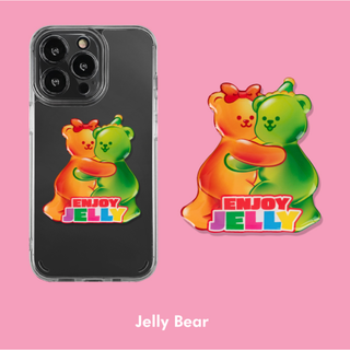 Big Griptok - Jelly Bear อุปกรณ์ติดหลังมือถือ