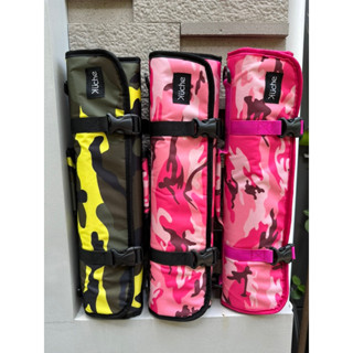กระเป๋ามีดเชฟ 8 ช่อง - Camo Collection พร้อมสายสะพาย