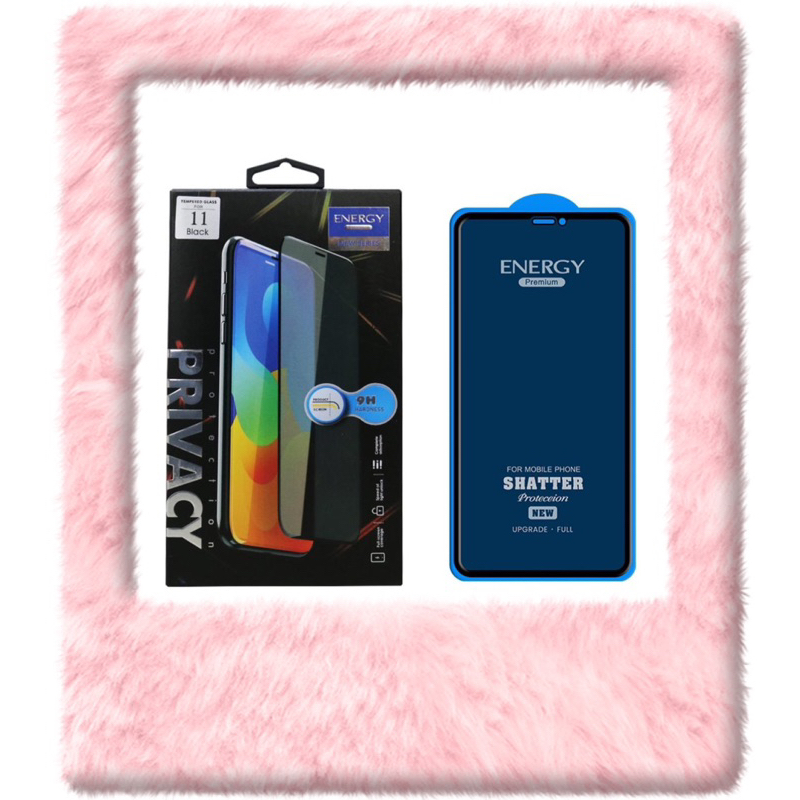 ฟิลม์ไพรเวซี่ ฟิลม์เต็มจอ Energy ฟิล์มกระจกกันคนเสือก ฟิลม์กันคนแอบดู ฟิล์มไอโฟน14  14plus 14pro 14p