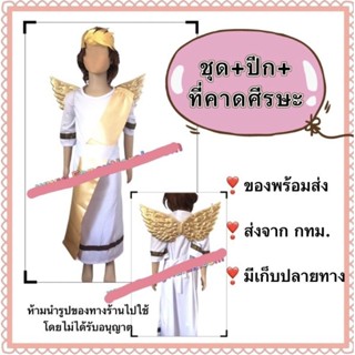 ชุดกามเทพ ชุดคิวปิด cupid ชุดเทวดา สีทอง