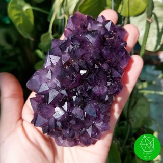 ผลึกอเมทิสต์ทรงพุ่มดอกไม้ Amethyst stalactite (Amethyst Flower)​