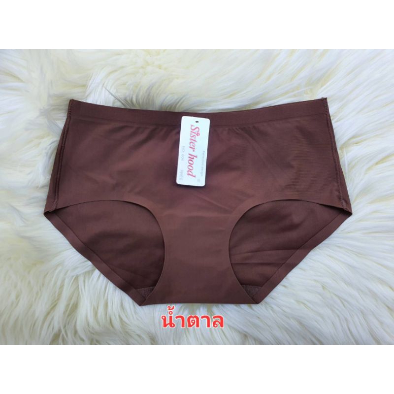กางเกงในหญิง sister hood 604 ไร้ขอบกระชับเต็มก้นฟรีไซส์ XL - รูปที่ 3