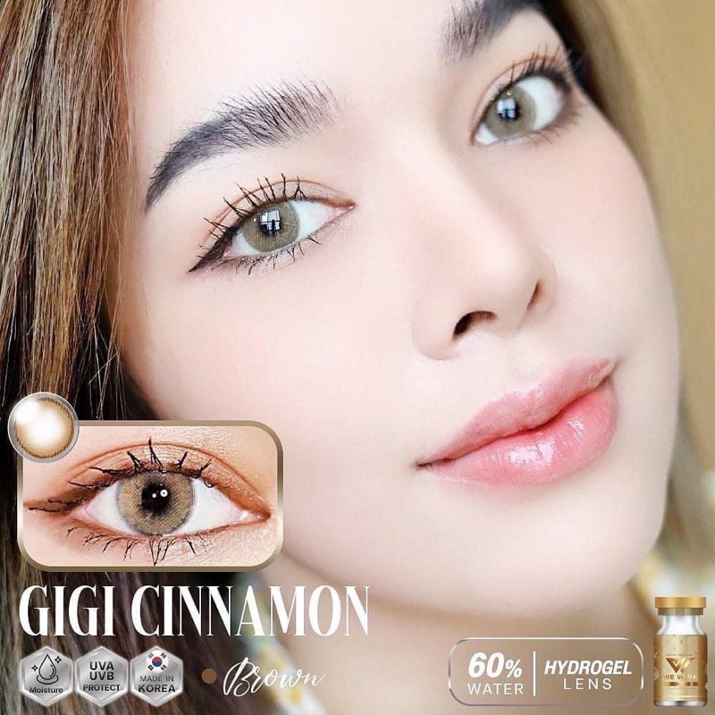 Gigi cinnamon (We Wink)ฝาทอง ค่าอมน้ำ 60 %