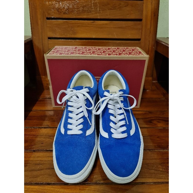 รองเท้าVANS สีน้ำเงินของแท้100%