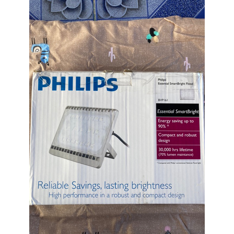 Philips Led Essential Smartbright Floodlight BVP161-50W