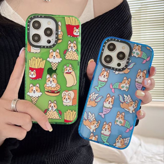 🎁ส่งของขวัญ🎁เคสไอโฟน 11 13 12 Pro Max casetify เงือก ลูกสุนัข เคส for ไอโฟน14 pro max soft case Iphone