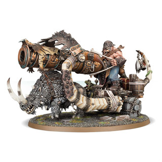 Warhammer AOS : Ogor Mawtribes : Ironblaster / Gnoblar Scraplauncher