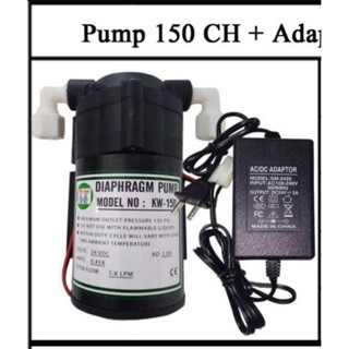 ปั้มผลิตน้ำ DIAPHRAGM  150G ปั้มพ่นหมอก ปั้มตู้น้ำ ปั้มตีโฟมตู้ล้างรถ