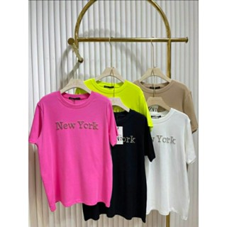 เสื้อยืด ผ้ายูนิโคล่ งานร้าน Its me basic