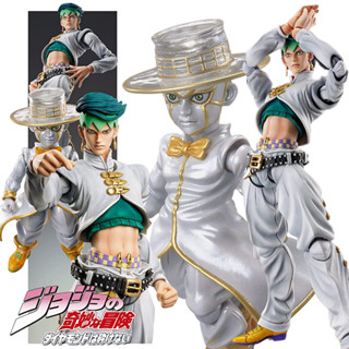 Figma ฟิกม่า JoJos Bizarre Adventure โจโจ้ ล่าข้ามศตวรรษ 4 Rohan Kishibe &amp; Heavens Door คิชิเบะ โรฮัง และ เฮฟเว่น ดอร์