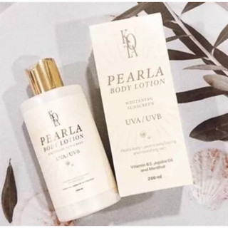 ▫️โลชั่นบำรุงผิวขาวโคทา▪️ Pearla Body Lotion | โลชั่นไข่มุก