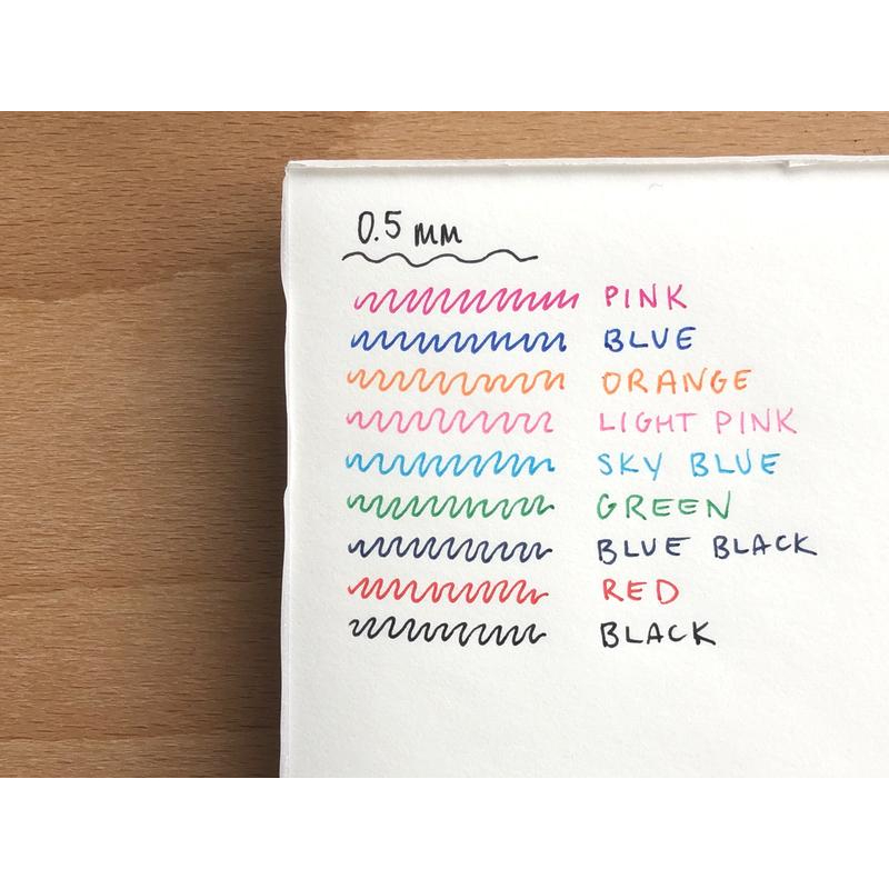 ไส้ปากกาเจล UNI ball one หัว 0.38-0.5mm