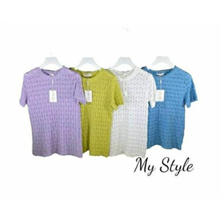 เสื้อแขนสั้น งานป้าย My Style