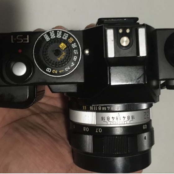 Konica Fs-1 +Lens Konica 52mm F 1.8