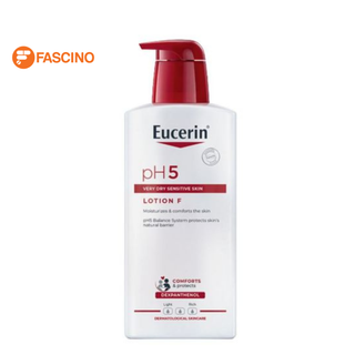 Eucerin pH5 Lotion F โลชั่นบำรุงผิวกาย สำหรับผิวบอบบางแพ้ง่าย 400ml.