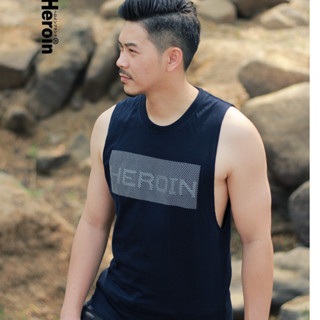 Heroin Sleeveless / เสื้อกล้าม แขนกุด เฮโรอีน รุ่น The Maze, Sport, Play, Bangkok, Box2