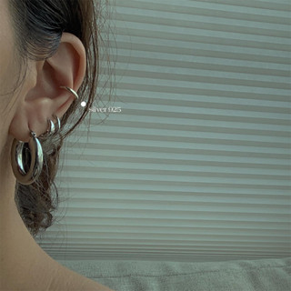 classic ear cuff 01 เอียคัฟเงินแท้