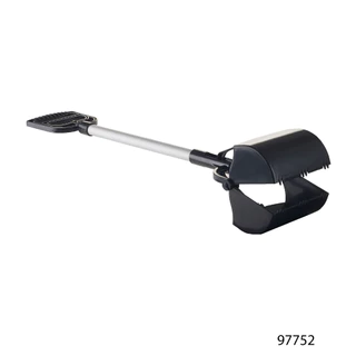 [97752] Kanimal Poop Scooper ที่คีบอึสุนัข ที่คีบมูลแมว รุ่นด้ามยาว ใช้งานง่าย สำหรับสุนัขและแมว ขนาด 63x15x13 ซม.