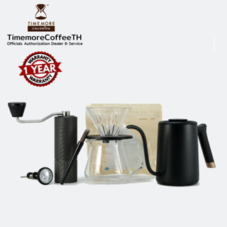 Timemore ชุดดริปกาแฟ C2/C3 รับประกัน 1 ปี (C2/C3 Pour-over Set)