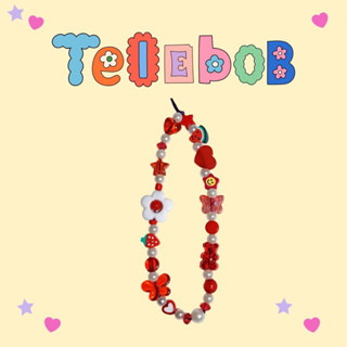 Telebob ❤️‍🔥✨Redhot 🧸🌷สายคล้องมือถือ พวงกุญแจ,ที่ห้อยมือถือ สายคล้องairpod ,สายคล้องมือป้องกันมือถือตก