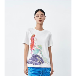 เสื้อยืด Arial mermaid พร้อมส่ง