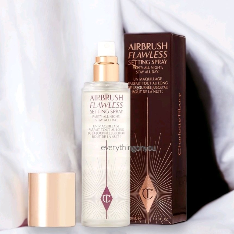 {เก็บโค้ดหน้าร้าน} [พร้อมส่ง] CHARLOTTE TILBURY Airbrush Flawless Setting Spray