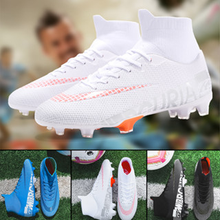 ส่งของภายใน 24 ชั่วโมง คุณภาพ 37-45 nike รองเท้าสตัส รองเท้าฟุตบอล รองเท้าฟุตซอล AG Soccer Shoes