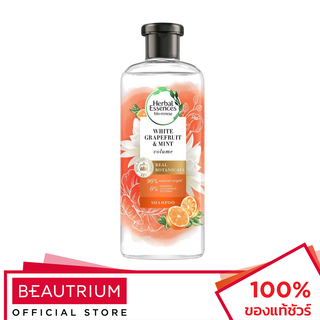 HERBAL ESSENCES Bio:renew Volume White Grapefruit &amp; Mint Shampoo แชมพู 400ml