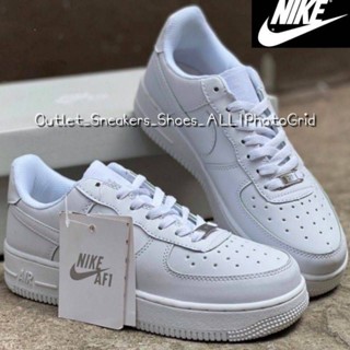 Nike Air Force 1 White Women รองเท้าผ้าใบ ใส่ได้ทั้ง ชาย หญิง🔥SALE🔥แท้💯 ส่งฟรี