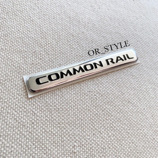 โลโก้ COMMON RAIL ติดท้าย TRITON 2005-2014 ขนาด 8.9x1.1cm