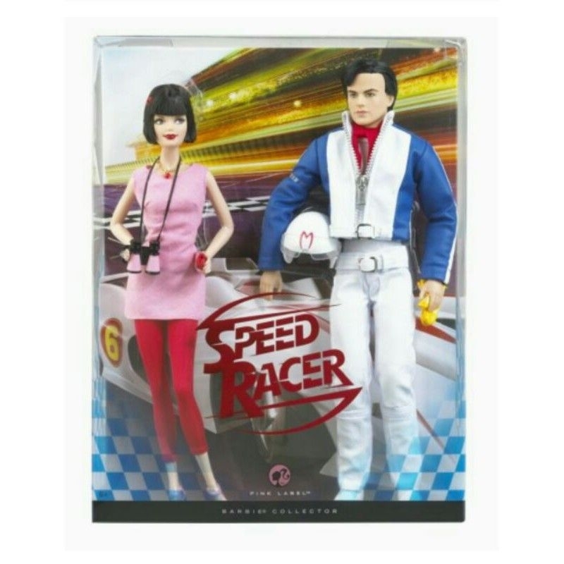 Barbie Ken Speed ​​Racer ลิขสิทธิ์ Mattel แท้ 100%