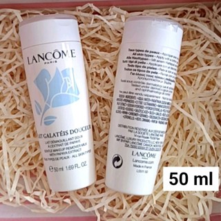 น้ำนมล้างเครื่องสำอางลังโคม  Lancome Galateis Douceur Gentle Softening Cleansing Face &amp; Eyes  50 ml