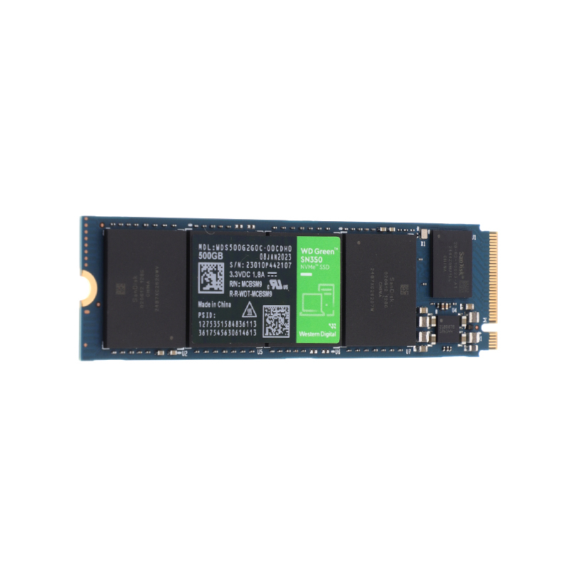 WD  500 GB SSD M.2 PCIe GREEN SN350 (WDS500G2G0C) - A0150817