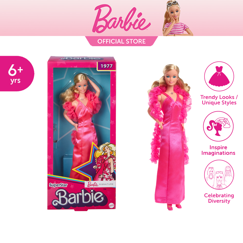 Barbie Signature 1977 Superstar Barbie Doll-บาร์บี้ ซิกเนเจอร์ ซุปเปอร์ ...