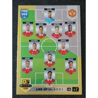 การ์ดฟุตบอล LINE UP PANINI FIFA 365 ADRENALYN XL 2023