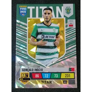 การ์ดฟุตบอล TITAN PANINI FIFA 365 ADRENALYN XL 2023