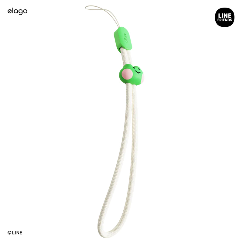 elago X LINE FRIENDS Lanyard Wirst Strap สายคล้องสำหรับ AirPods Pro2, Remote, กระเป๋า, พวงกุญแจ