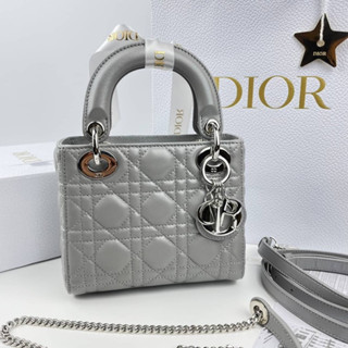 กระเป๋าสะพาย CD Lady mini  📌📌มาพร้อม สายยาว2เเบบ📌📌 Size 17cm