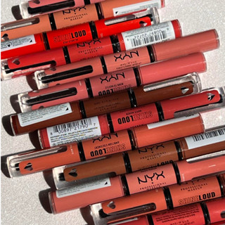 [ของแท้จาก USA] NYX : Shine Loud High Shine Lip Color ลิปกลอสสุดปัง สีสวย สีชัด ทาแล้วติดทน ไม่ต้องกลัวลบหรือติด Mask