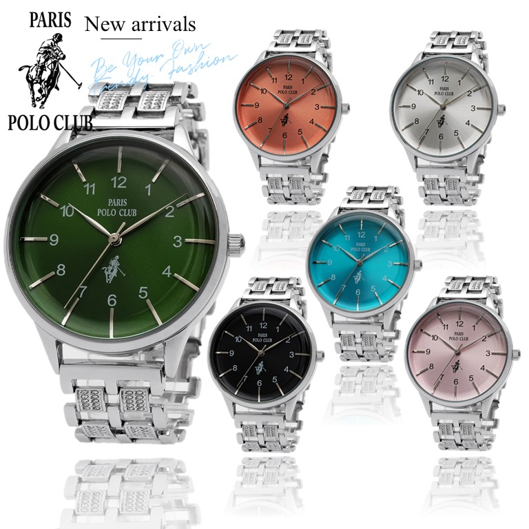นาฬิกาข้อมือผู้หญิง Paris Polo Club รุ่น PPC-220535L