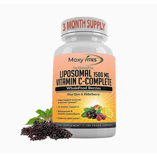 Liposomol Vitamin C-Complete 1500 Mg 180 vegen capsules